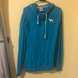 VS Pink Zip-up Hoodie